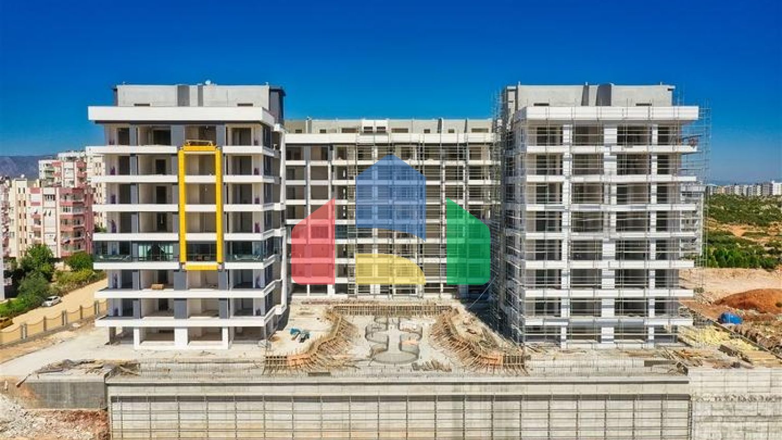 Инвестиционный  проект с уникальным видом в районе Кепез - Анталия