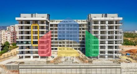 Инвестиционный  проект с уникальным видом в районе Кепез - Анталия