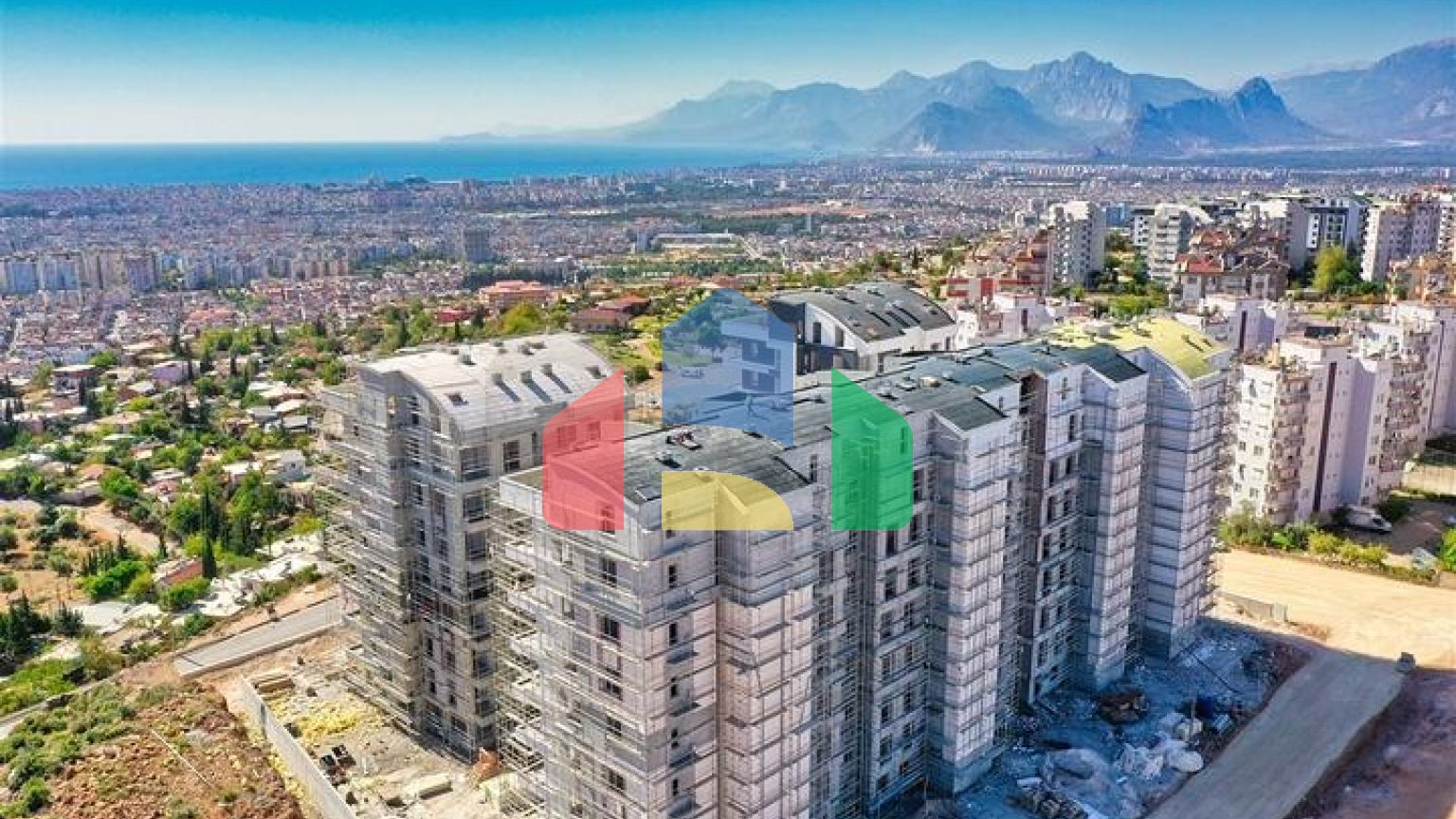 Инвестиционный  проект с уникальным видом в районе Кепез - Анталия