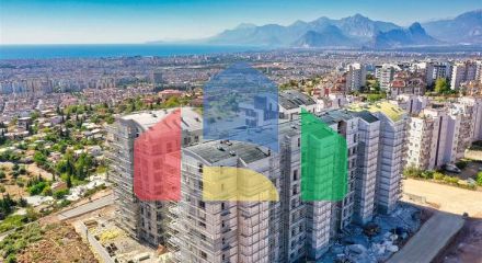 Инвестиционный  проект с уникальным видом в районе Кепез - Анталия