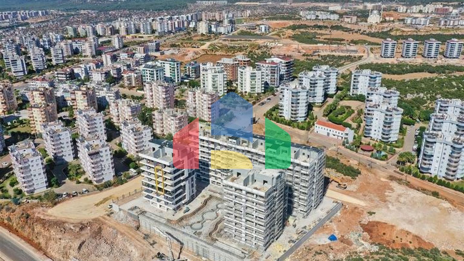 Инвестиционный  проект с уникальным видом в районе Кепез - Анталия