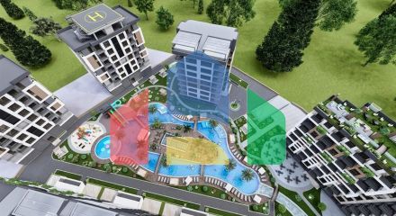 Investment project in Kepez - Antalya area