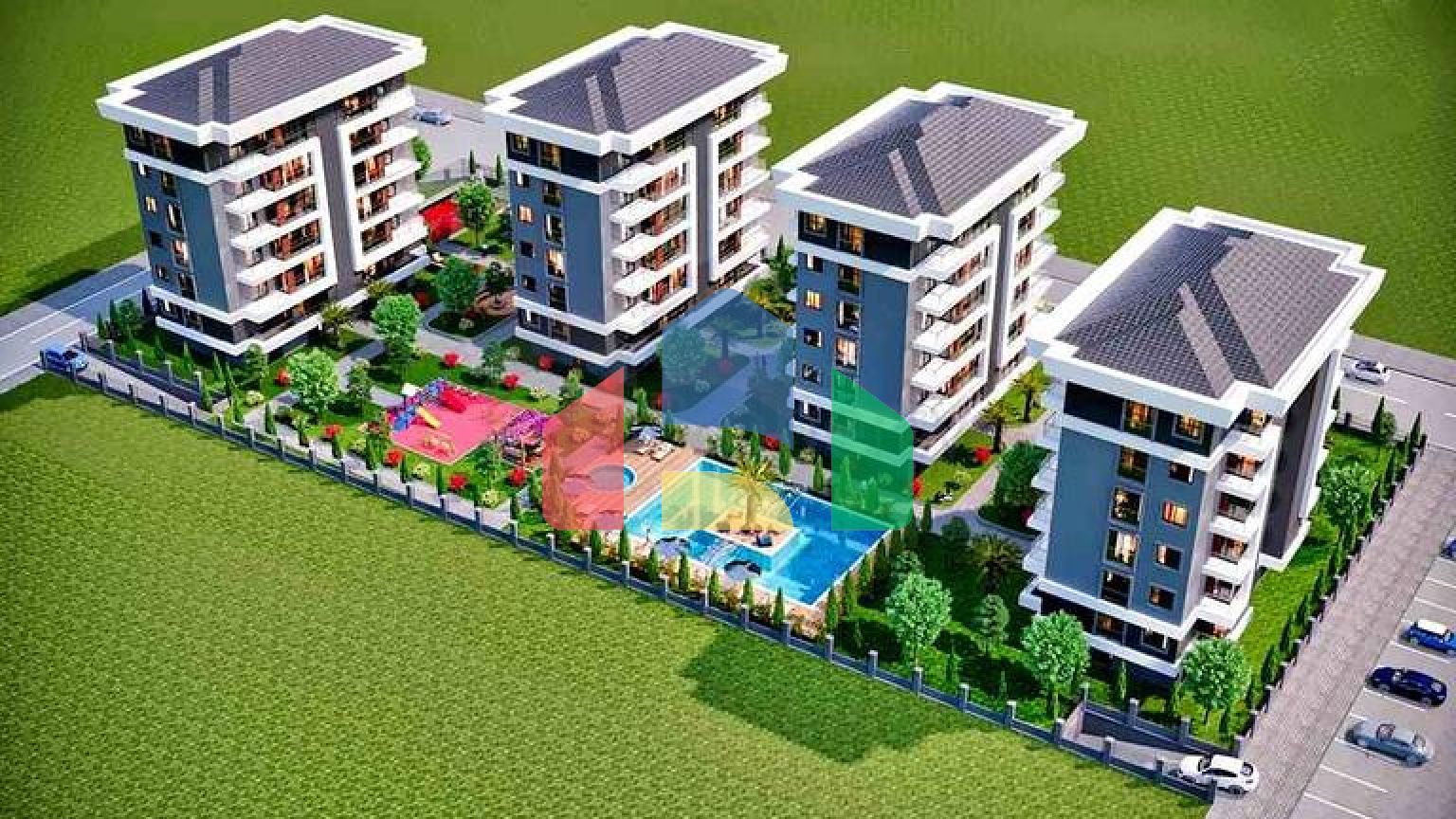 Інвестиційний проект планування 2 + 1 і 3+1 в районі Кепез - Анталія