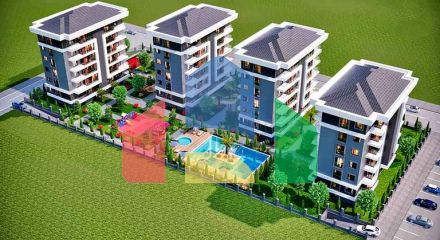 Інвестиційний проект планування 2 + 1 і 3+1 в районі Кепез - Анталія