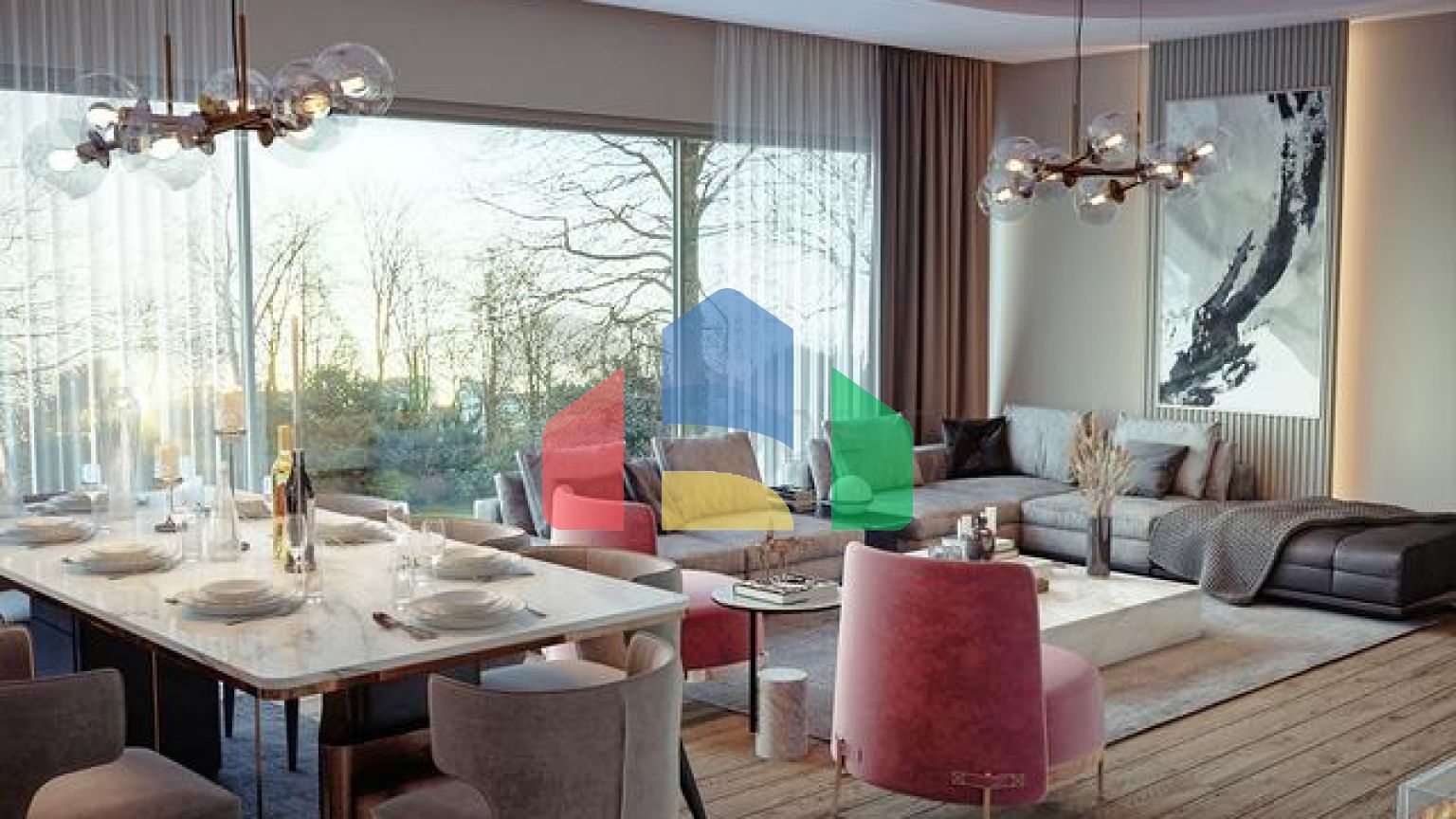 Квартири планування 4+1 і 5 + 1 дуплекс в мікрорайоні Алтинова-Анталія