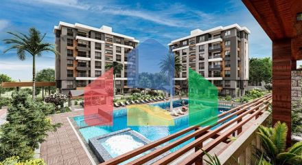 Apartments 3 + 1 in a new complex from the developer Kepez / Antalya