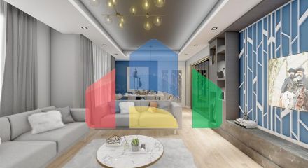 Apartments 3 + 1 in a new complex from the developer Kepez / Antalya