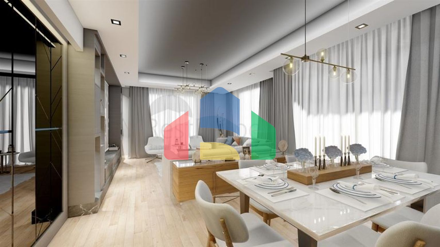 Квартири 3+ 1, 5+1 в новому комплексі від забудовника Кепез /Анталія