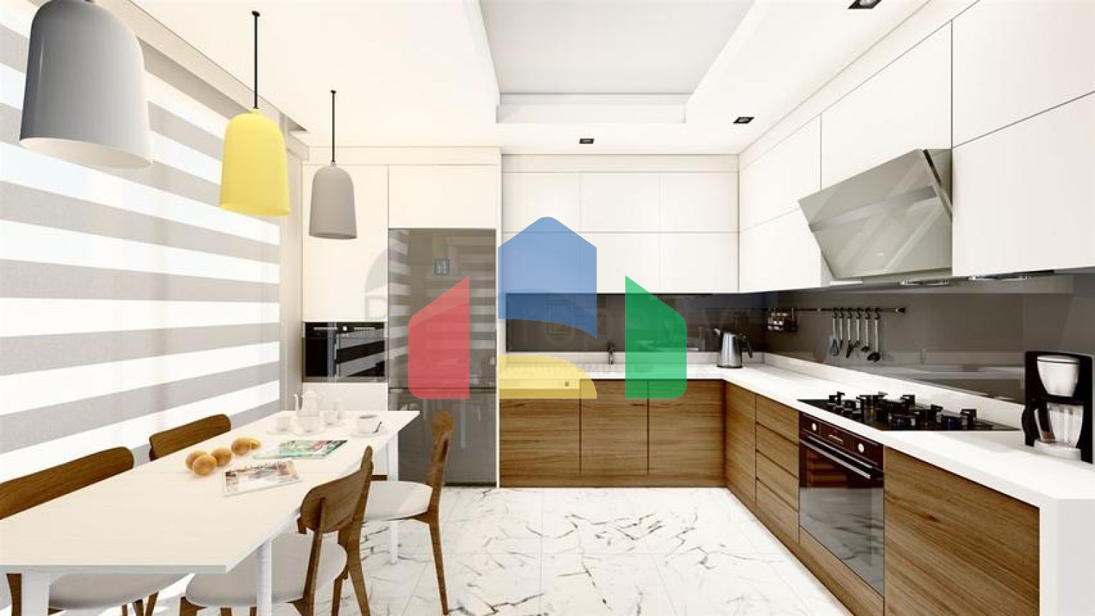 Квартири 3+ 1, 5+1 в новому комплексі від забудовника Кепез /Анталія