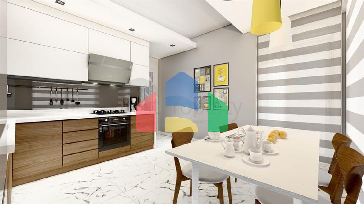 Квартири 3+ 1, 5+1 в новому комплексі від забудовника Кепез /Анталія