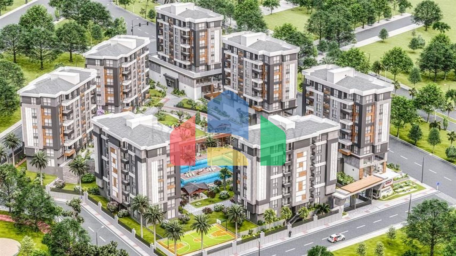 Квартири 3+ 1, 5+1 в новому комплексі від забудовника Кепез /Анталія