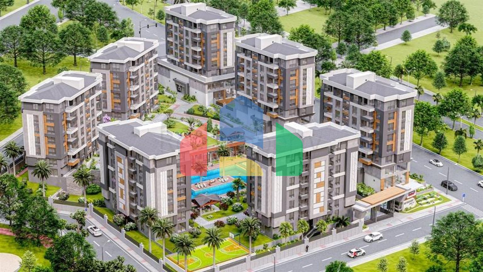 Квартири 3+ 1, 5+1 в новому комплексі від забудовника Кепез /Анталія