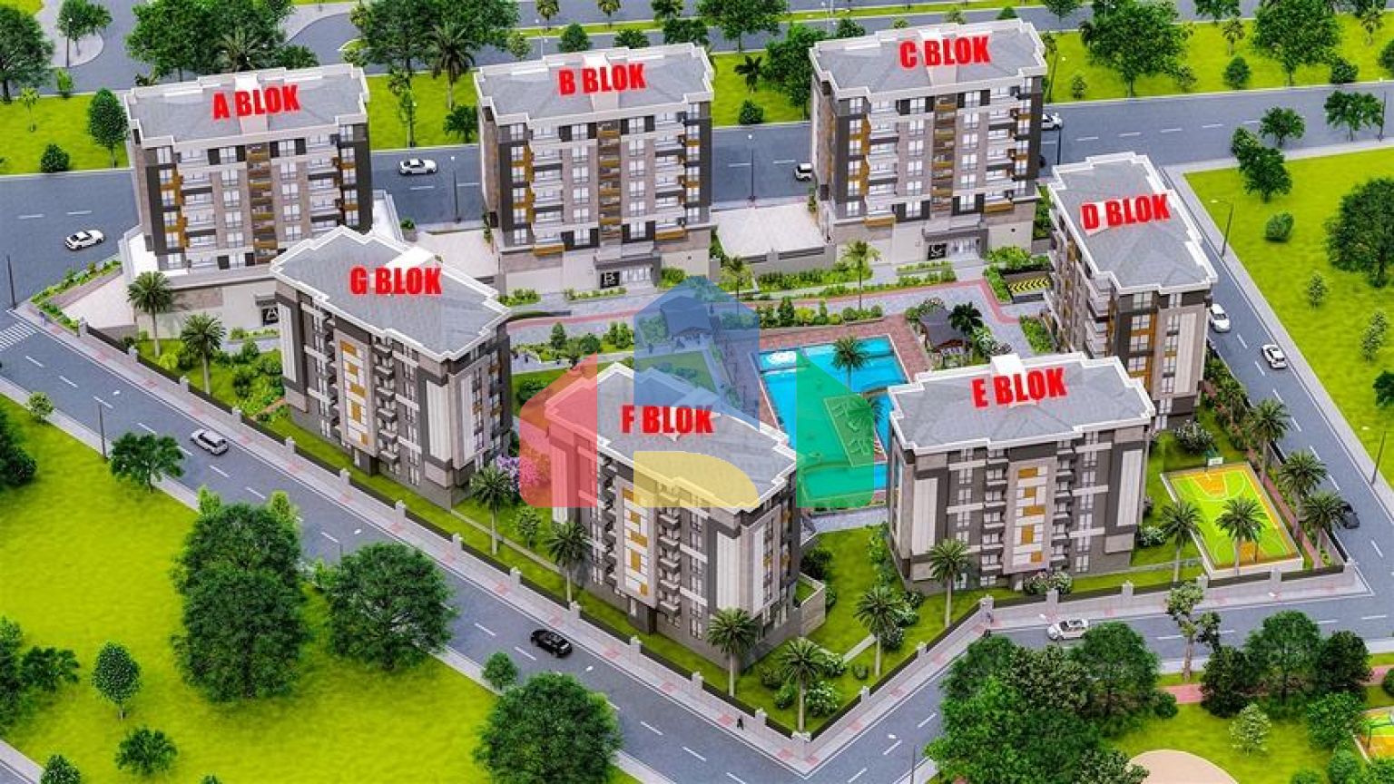 Квартири 3+ 1, 5+1 в новому комплексі від забудовника Кепез /Анталія