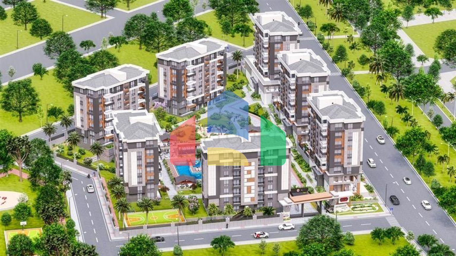 Квартири 3+ 1, 5+1 в новому комплексі від забудовника Кепез /Анталія