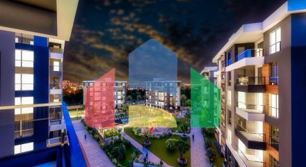 Квартири 3+ 1, 5+1 в новому комплексі від забудовника Кепез /Анталія