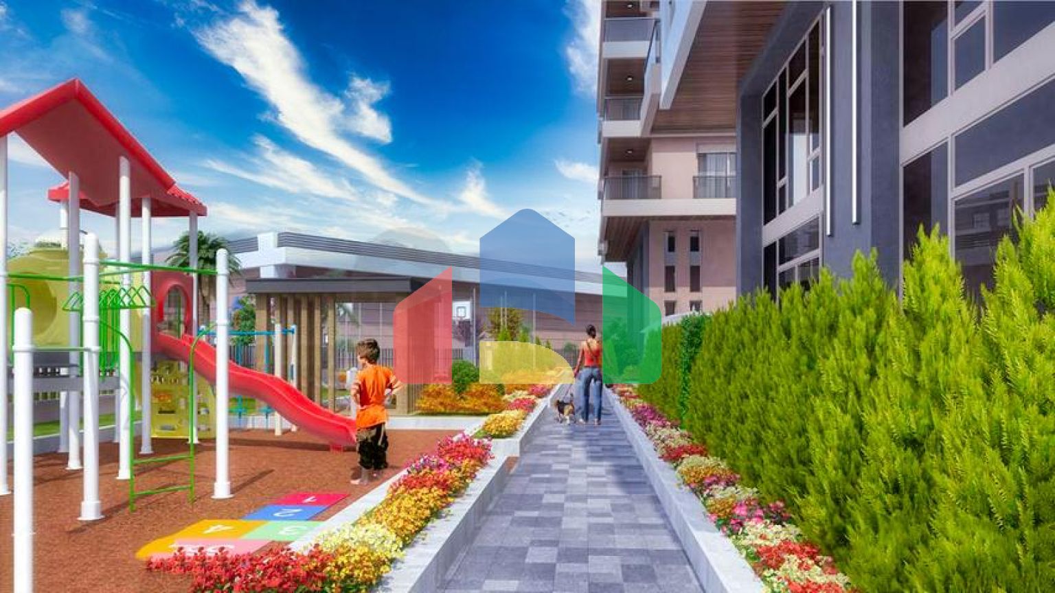 Квартиры планировки 3+1 в районе Кепез - Анталия