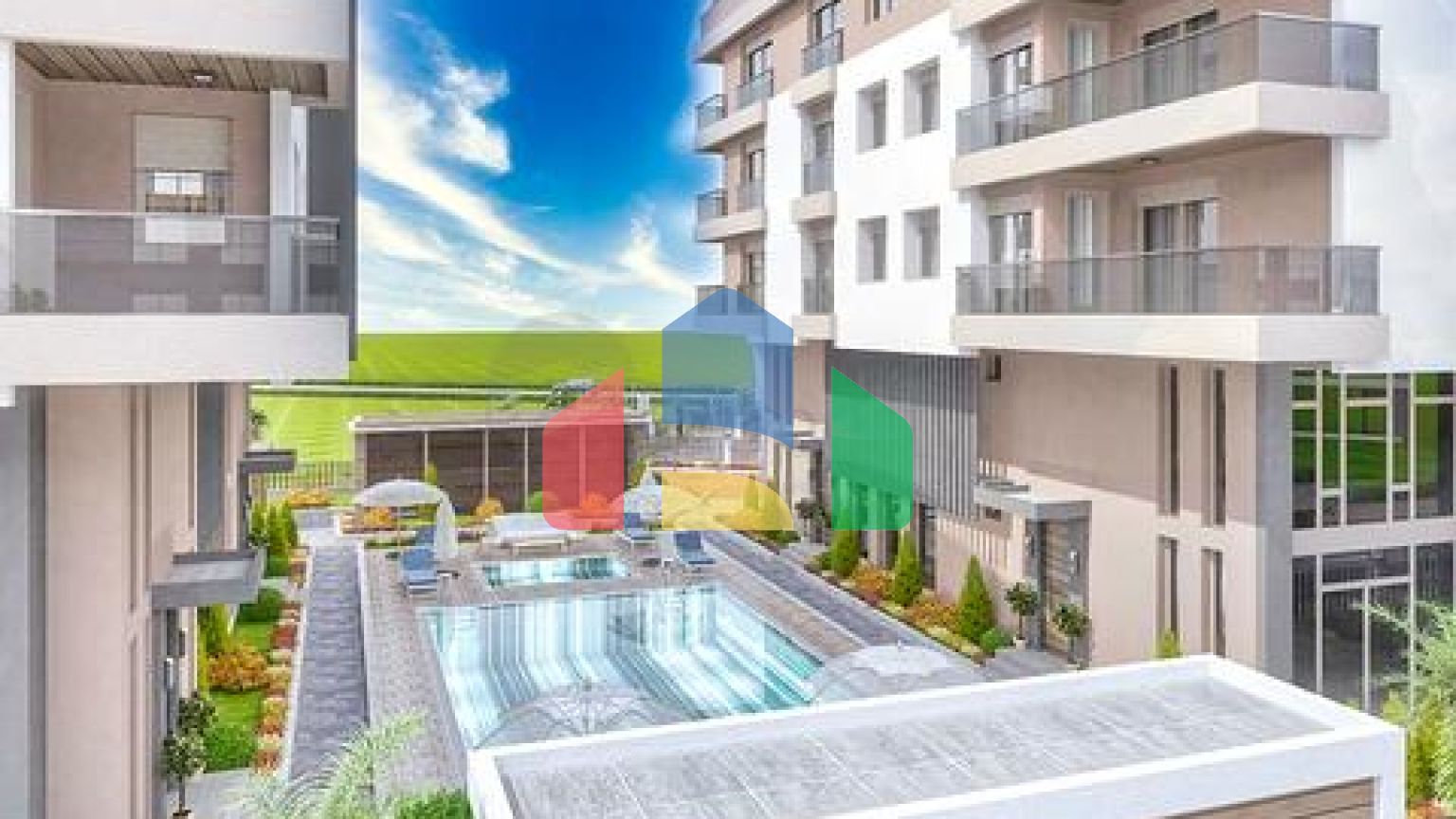 Квартиры планировки 3+1 в районе Кепез - Анталия