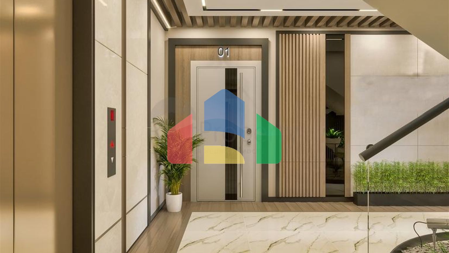 Квартиры планировки 3+1 в районе Кепез - Анталия