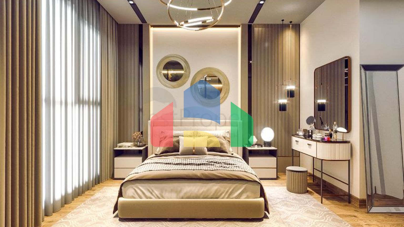 Квартиры планировки 3+1 в районе Кепез - Анталия