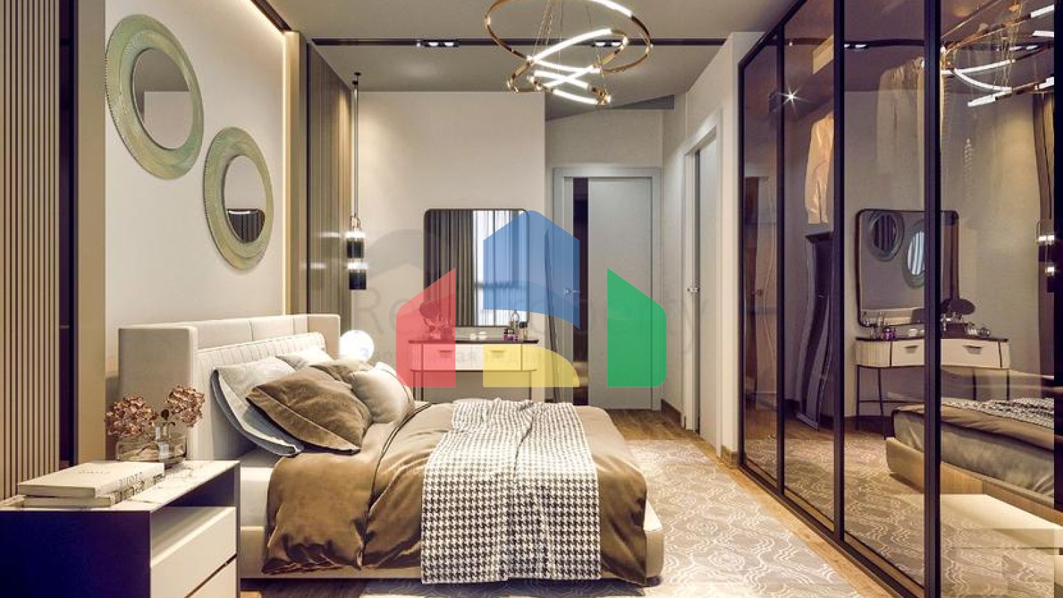 Квартиры планировки 3+1 в районе Кепез - Анталия