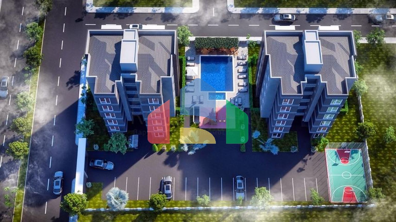 Квартиры планировки 3+1 в районе Кепез - Анталия