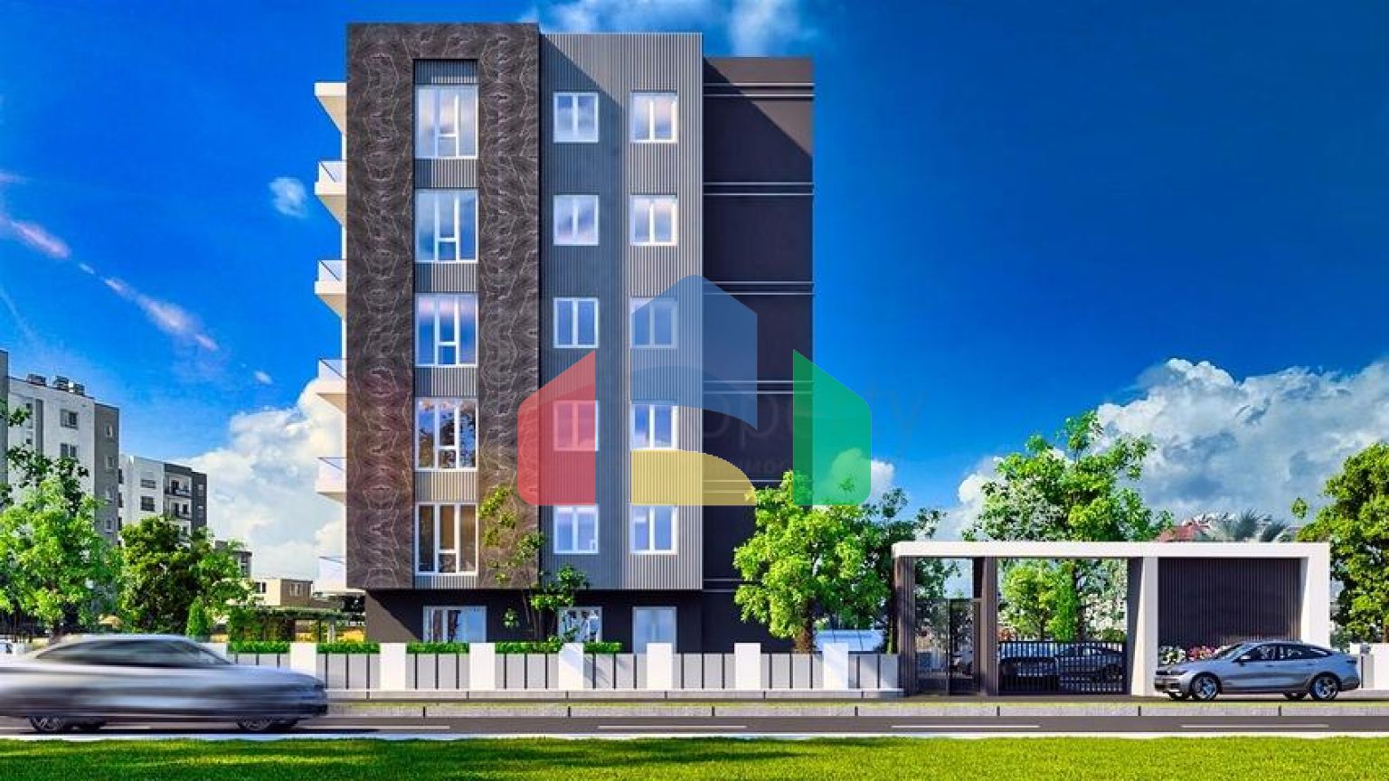 Квартиры планировки 3+1 в районе Кепез - Анталия