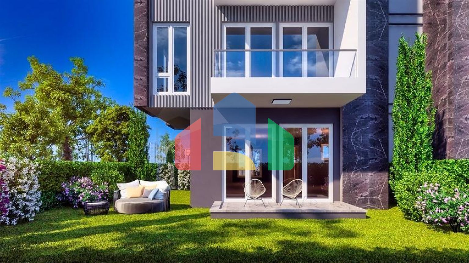 Квартиры планировки 3+1 в районе Кепез - Анталия