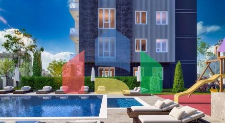 Квартиры планировки 3+1 в районе Кепез - Анталия Квартиры планировки 3+1 в районе Кепез - Анталия