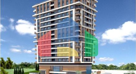 Жилой комплекс с газовым отоплением в районе Кепез Анталья