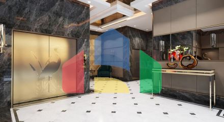 Жилой комплекс с газовым отоплением в районе Кепез Анталья