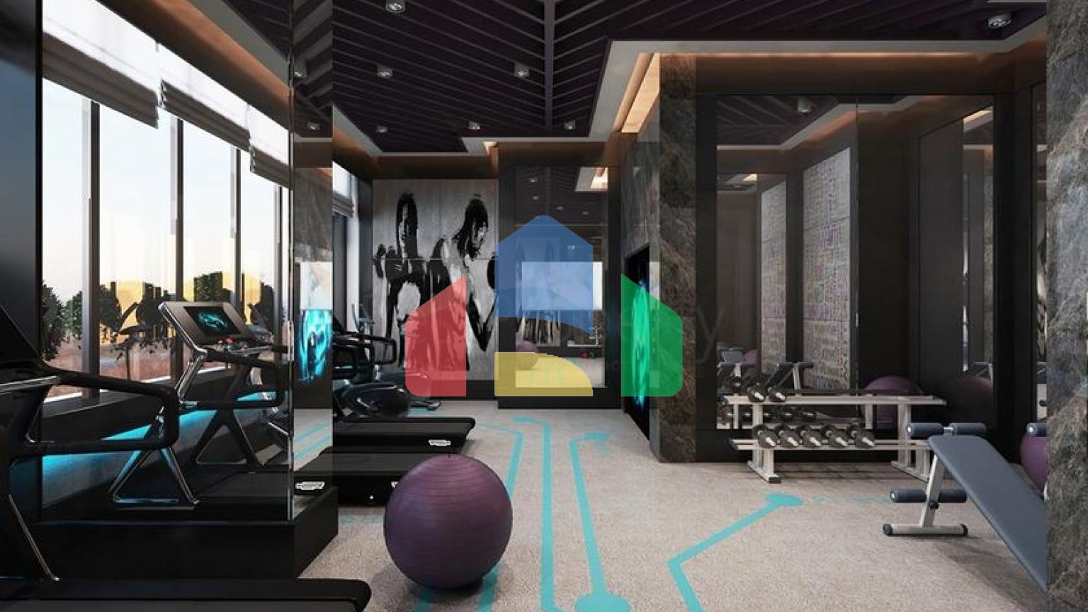 Жилой комплекс с газовым отоплением в районе Кепез Анталья