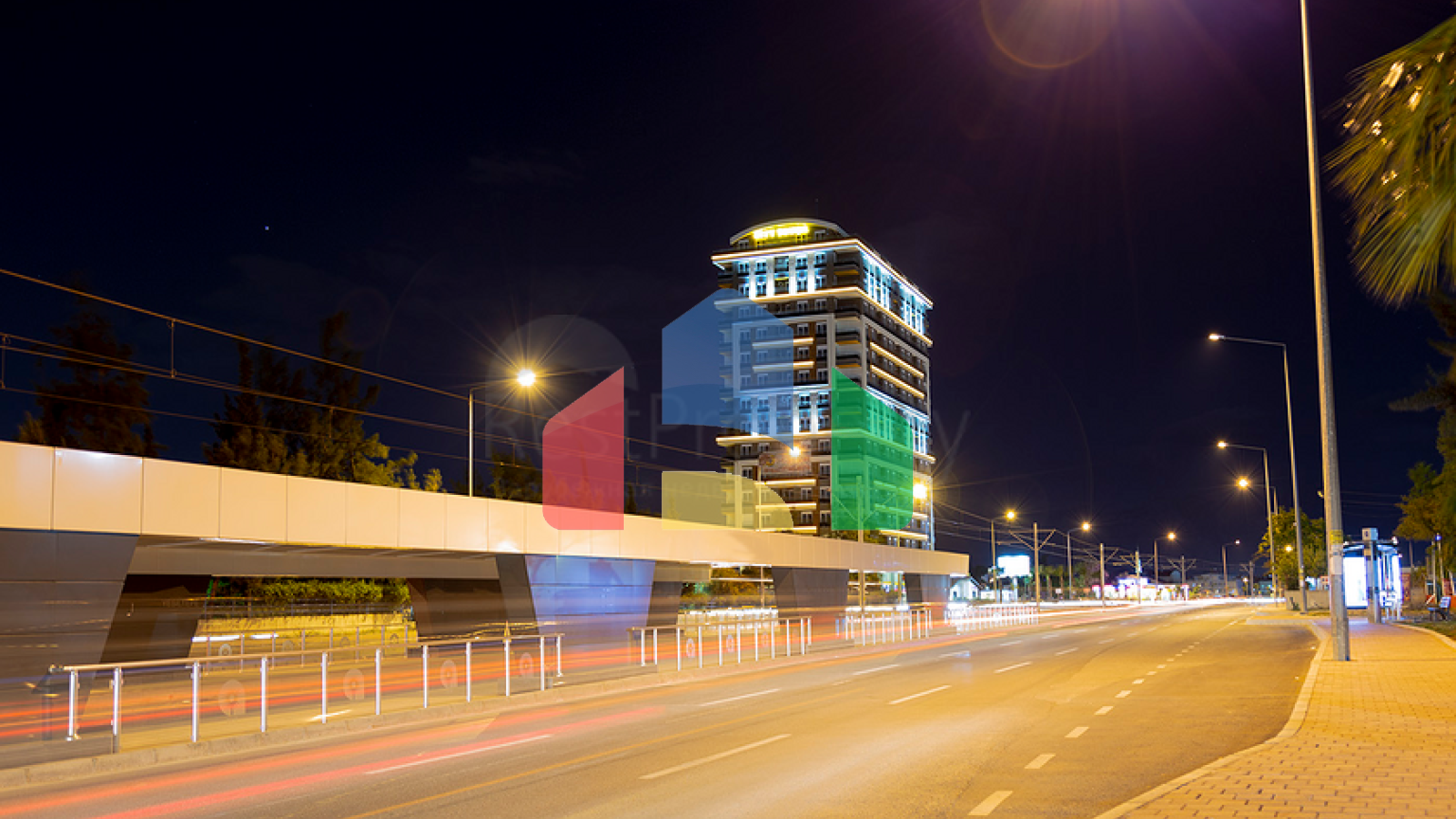 Жилой комплекс с газовым отоплением в районе Кепез Анталья