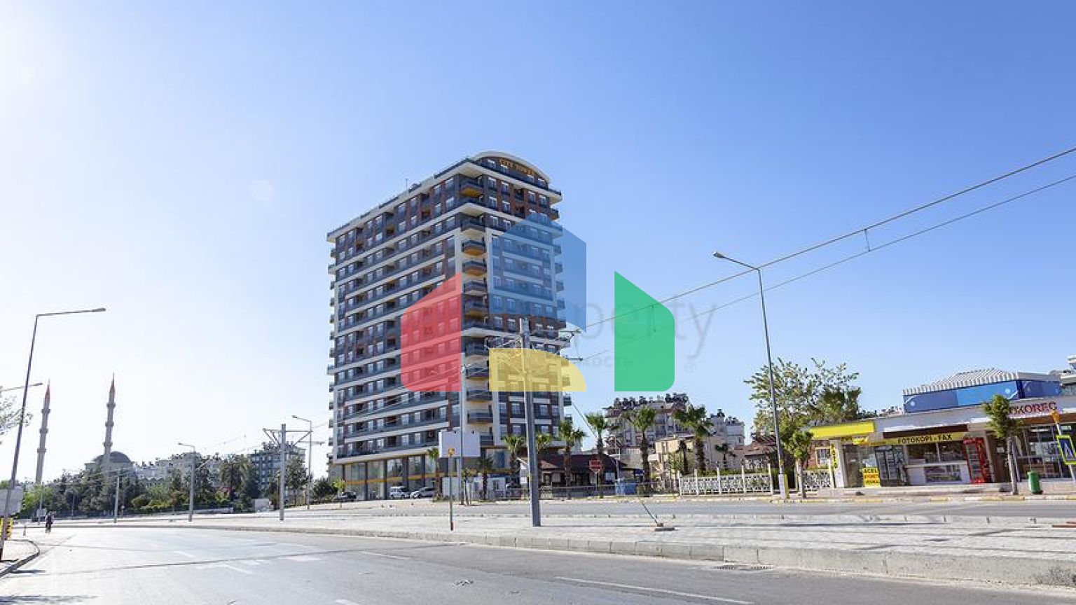 Жилой комплекс с газовым отоплением в районе Кепез Анталья