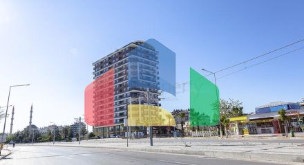 Жилой комплекс с газовым отоплением в районе Кепез Анталья