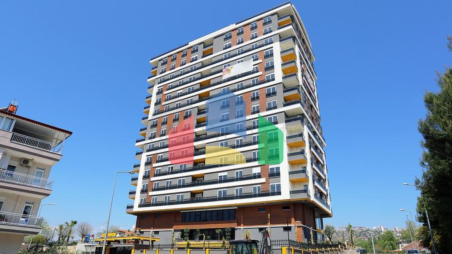 Жилой комплекс с газовым отоплением в районе Кепез Анталья