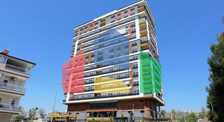 Жилой комплекс с газовым отоплением в районе Кепез Анталья