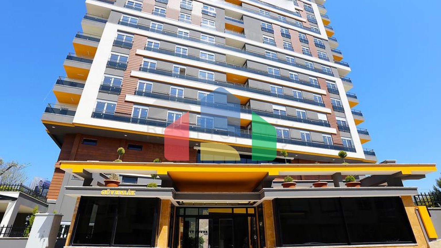 Жилой комплекс с газовым отоплением в районе Кепез Анталья