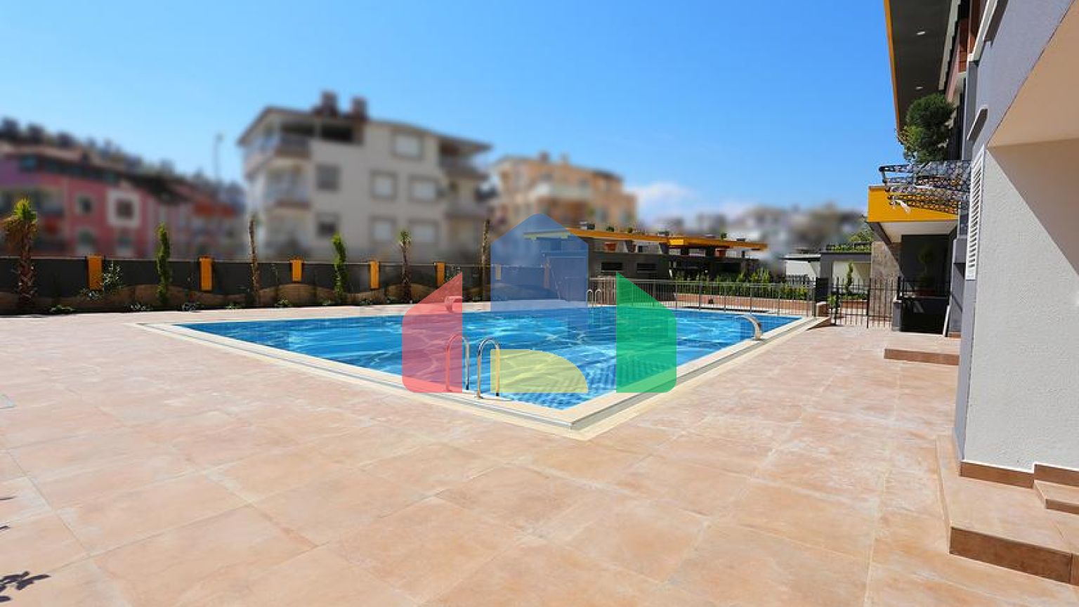 Жилой комплекс с газовым отоплением в районе Кепез Анталья