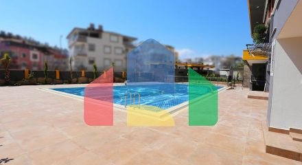 Жилой комплекс с газовым отоплением в районе Кепез Анталья