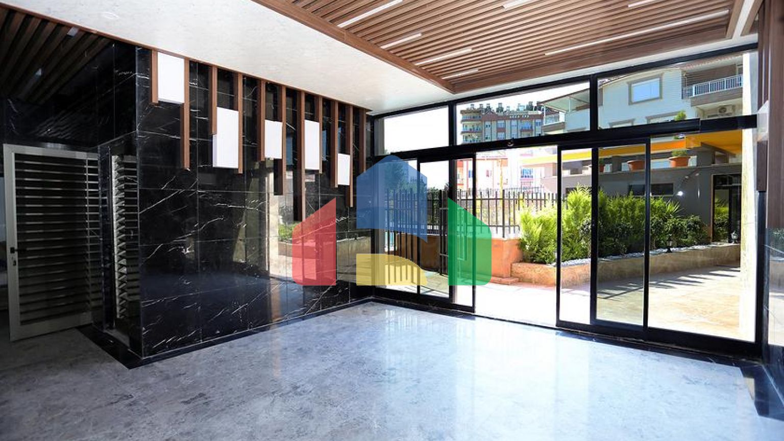 Жилой комплекс с газовым отоплением в районе Кепез Анталья