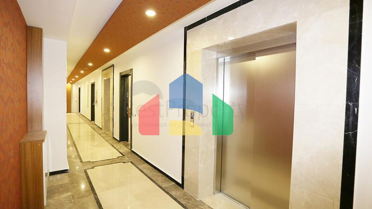 Жилой комплекс с газовым отоплением в районе Кепез Анталья