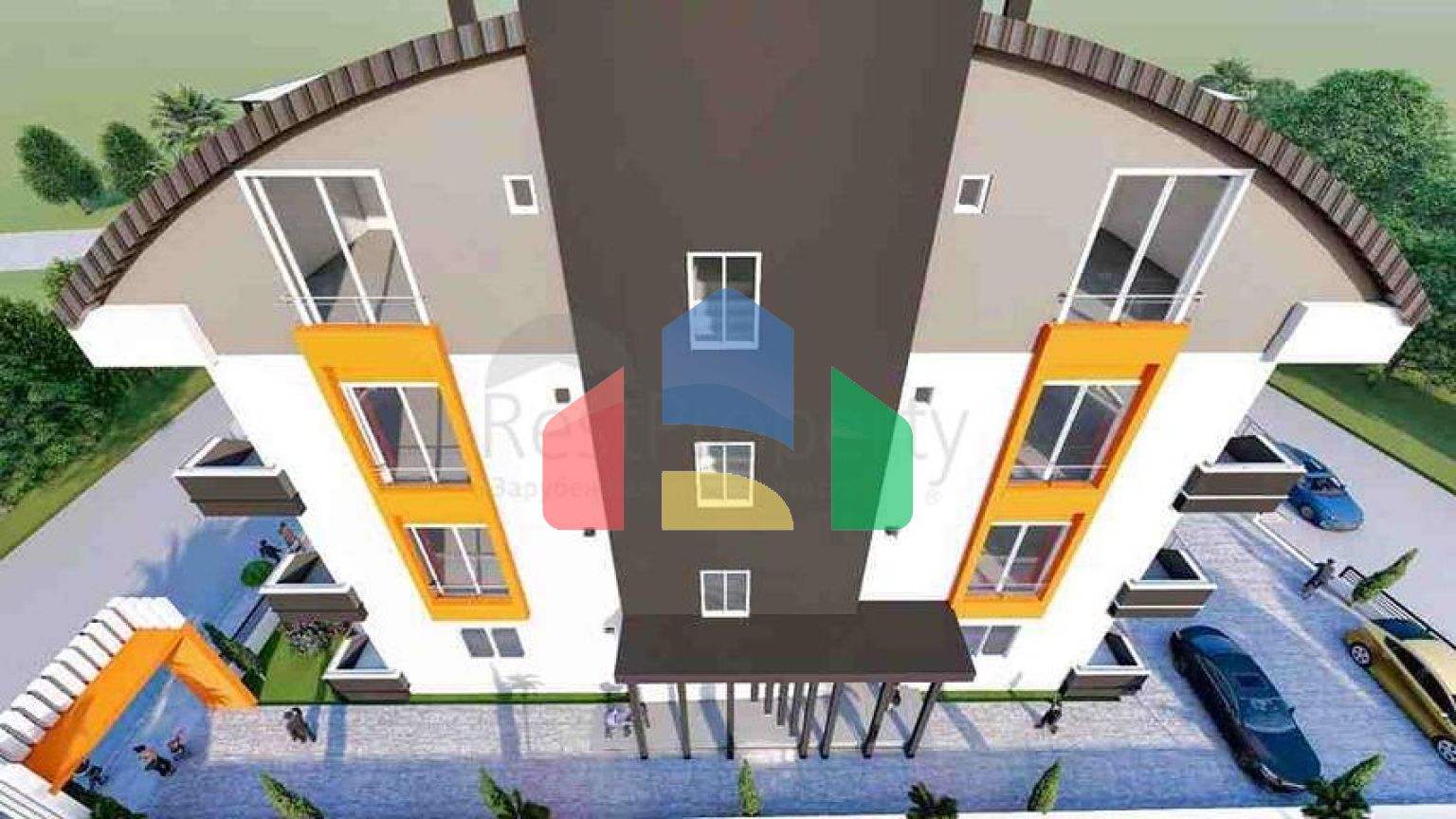 Квартира планування 4 + 2 дуплекс в районі Кепез-Анталія