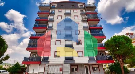 Квартира планировки 3+1 в районе Кепез - Анталия