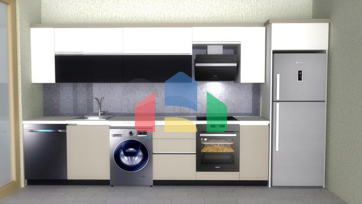 Квартиры планировки 3+1 в районе Кепез - Анталия