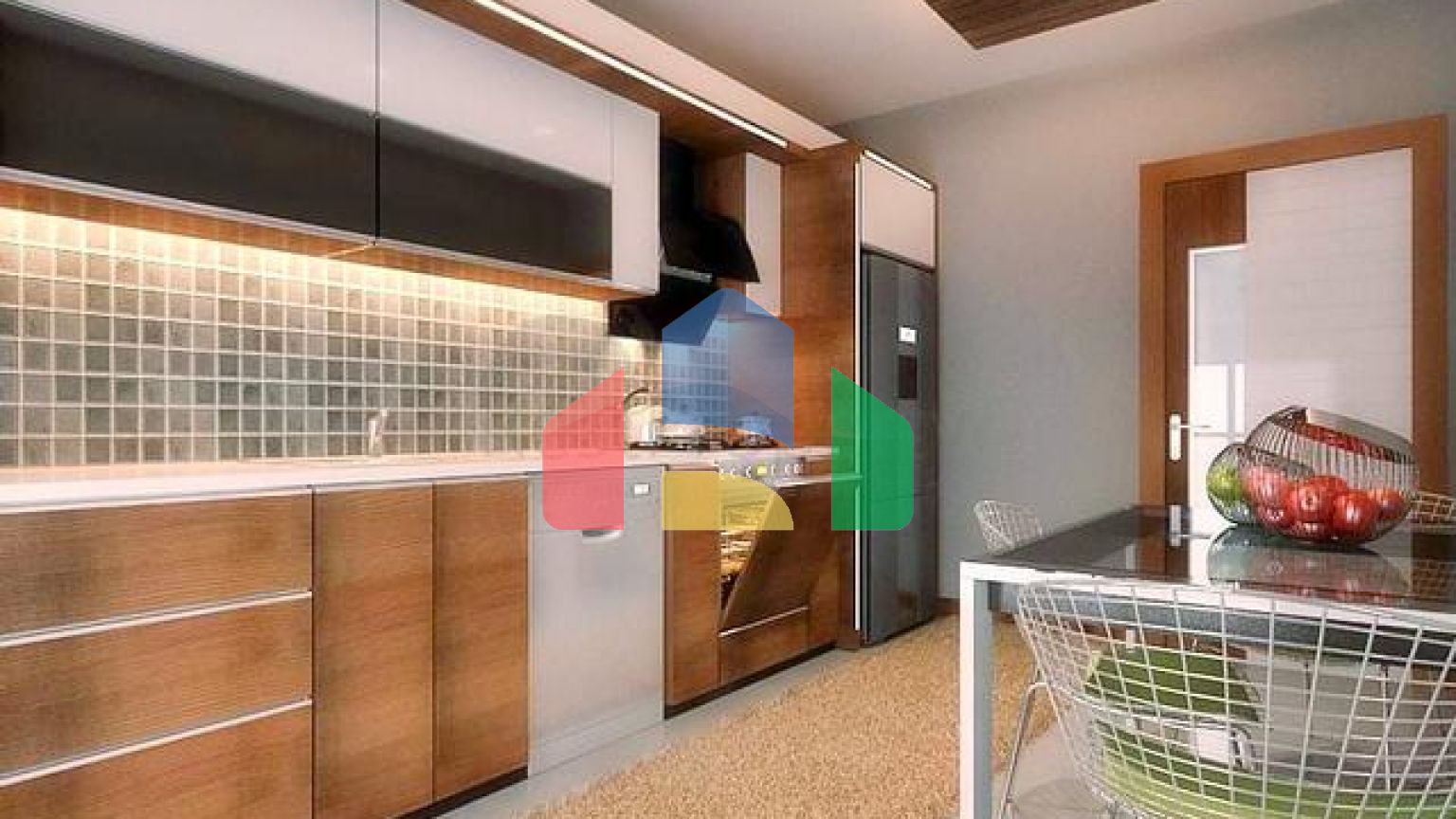 Квартиры планировки 3+1 в районе Кепез - Анталия