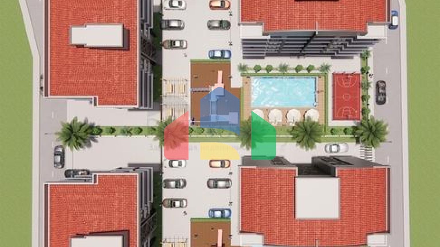 Квартиры планировки 3+1 в районе Кепез - Анталия