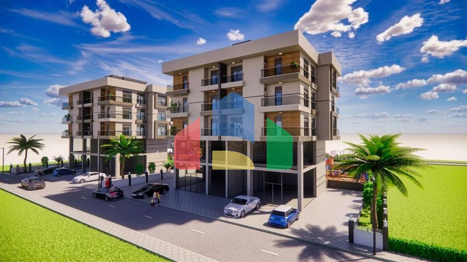 Квартиры планировки 3+1 в районе Кепез - Анталия