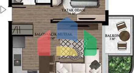 Инвестиционный проект в районе Алтынташ - Анталия