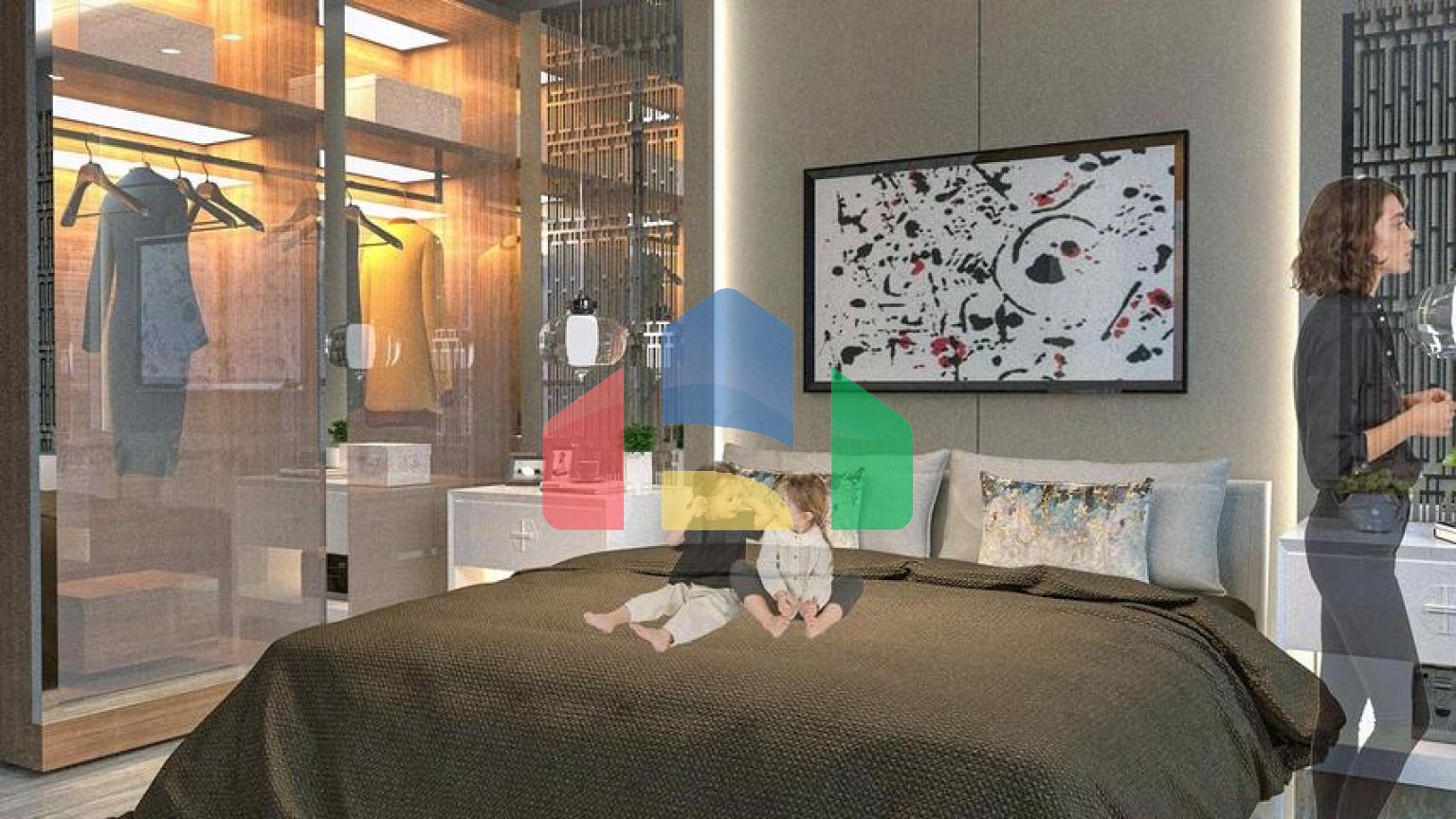 Квартира планування 1 + 1 в районі Алтинташ - Анталія