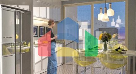 Квартира планування 1 + 1 в районі Алтинташ - Анталія